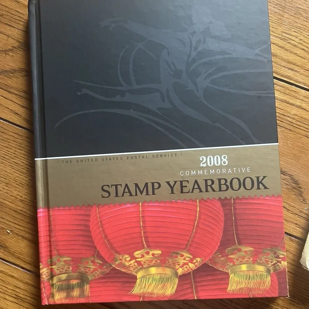 2008 USPS Stamps Collection YearBook  Set w sleeve & sealed stamp packet